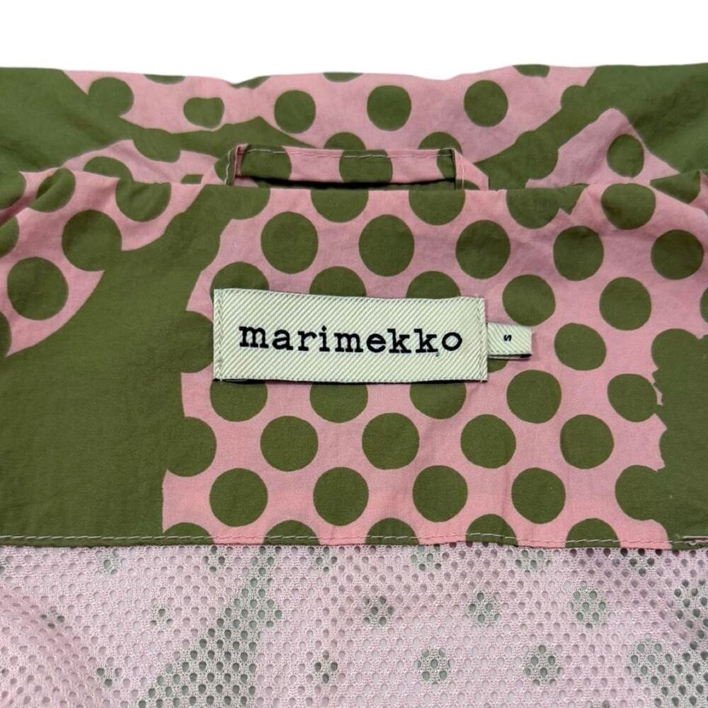 Marimekko Harjoitus Unikko Kioski Funnel Neck Jacket Size S - Picture 7 of 8